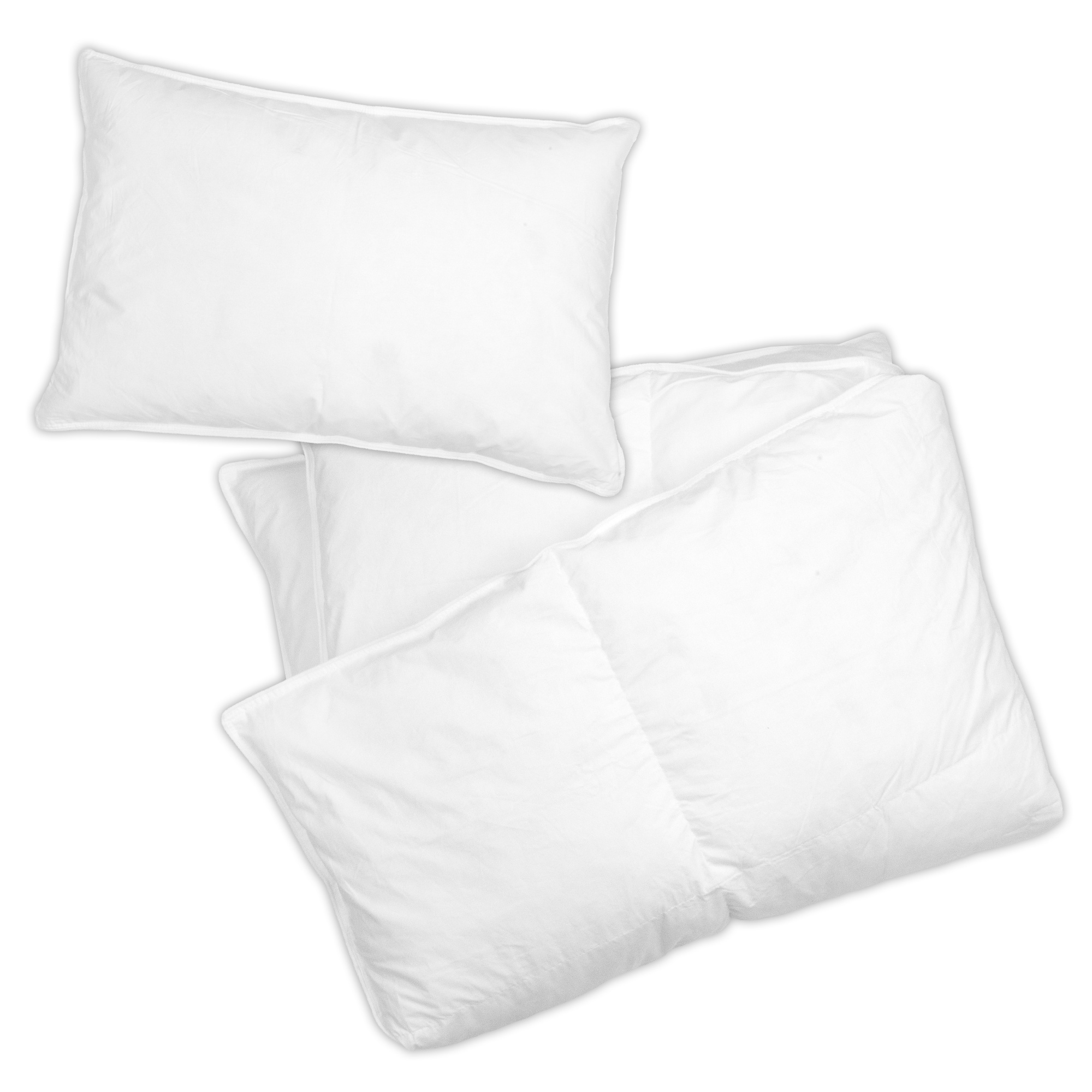 Baby Nellys Péřová peřinka a polštářek, 2D do postýlky