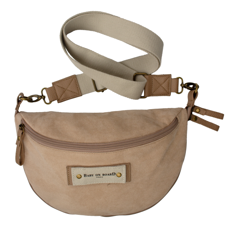 BABY ON BOARD přebalovací Crossbody taška Armelle Natural