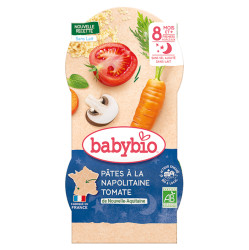 BABYBIO Neapolské těstoviny 2x200 g