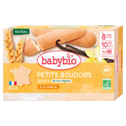 BABYBIO Vanilkové piškoty 120 g