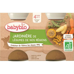 BABYBIO Zeleninová směs 2x130 g
