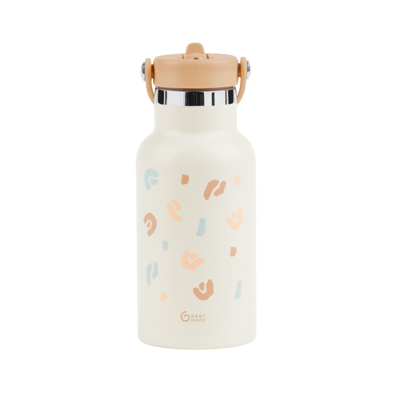 Babymoov termoska s pítkem 350ml Little Explorer Ivory