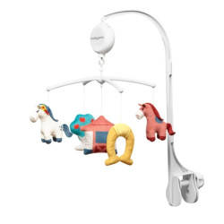 Babyono Kolotoč nad postýlku s melodií Horses,