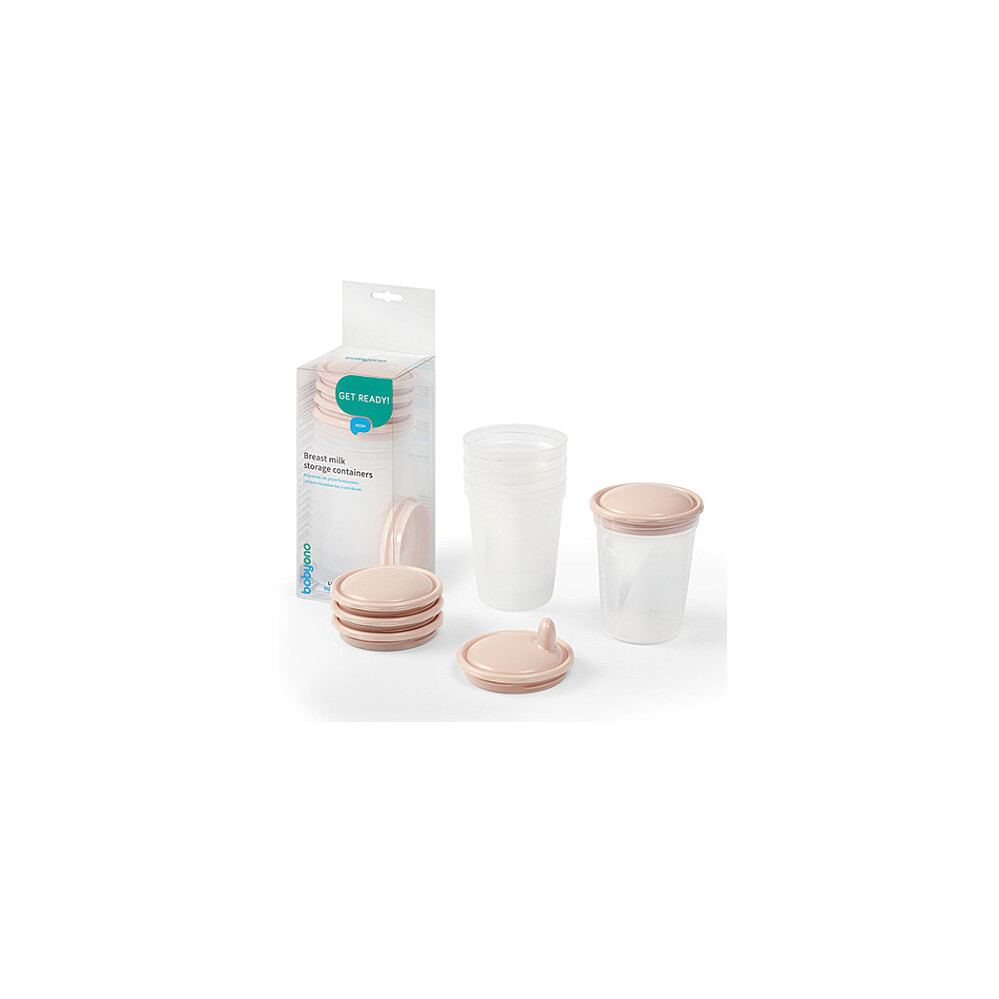BABYONO Nádoby na skladování a mrazení potravin 200 ml 4 kusy