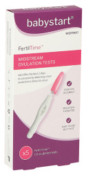 BABYSTART FertilTime ovulační testy  v balení 5 ks