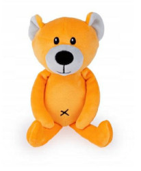 balibazoo Dětská plyšová hračka/mazlíček Medvídek 19 cm, oranžový
