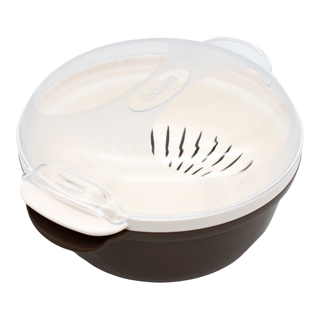 BAMA Napařovací hrnec COOKY 1,8 l, hnědý