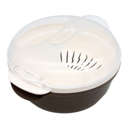 BAMA Napařovací hrnec COOKY 1,8 l, hnědý