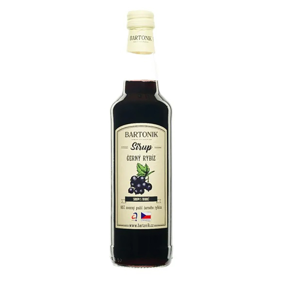 BARTONIK Sirup černý rybíz 500 ml