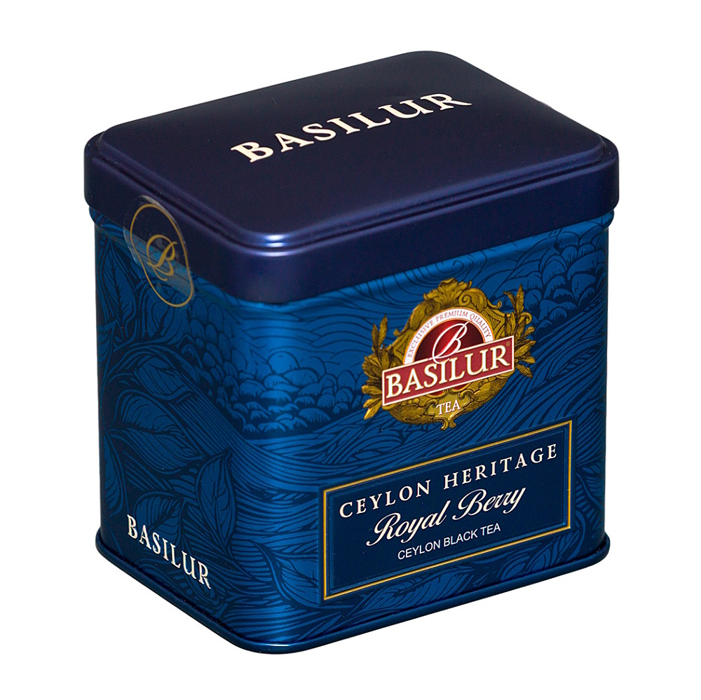 BASILUR Ceylon heritage royal berry černý čaj 50 g