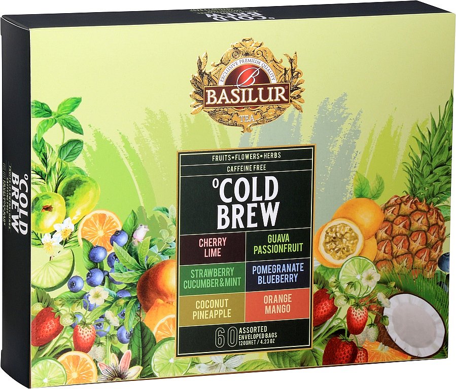 BASILUR Cold Brew Assorted 60 x 2 g