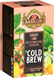 BASILUR Cold Brew Cherry Lime sáčky 20 x 2 g