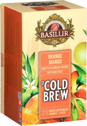 BASILUR Cold Brew Orange Mango 20 x 2 g