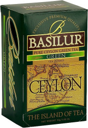 BASILUR Island of Tea Green přebal 20 x 1.5 g