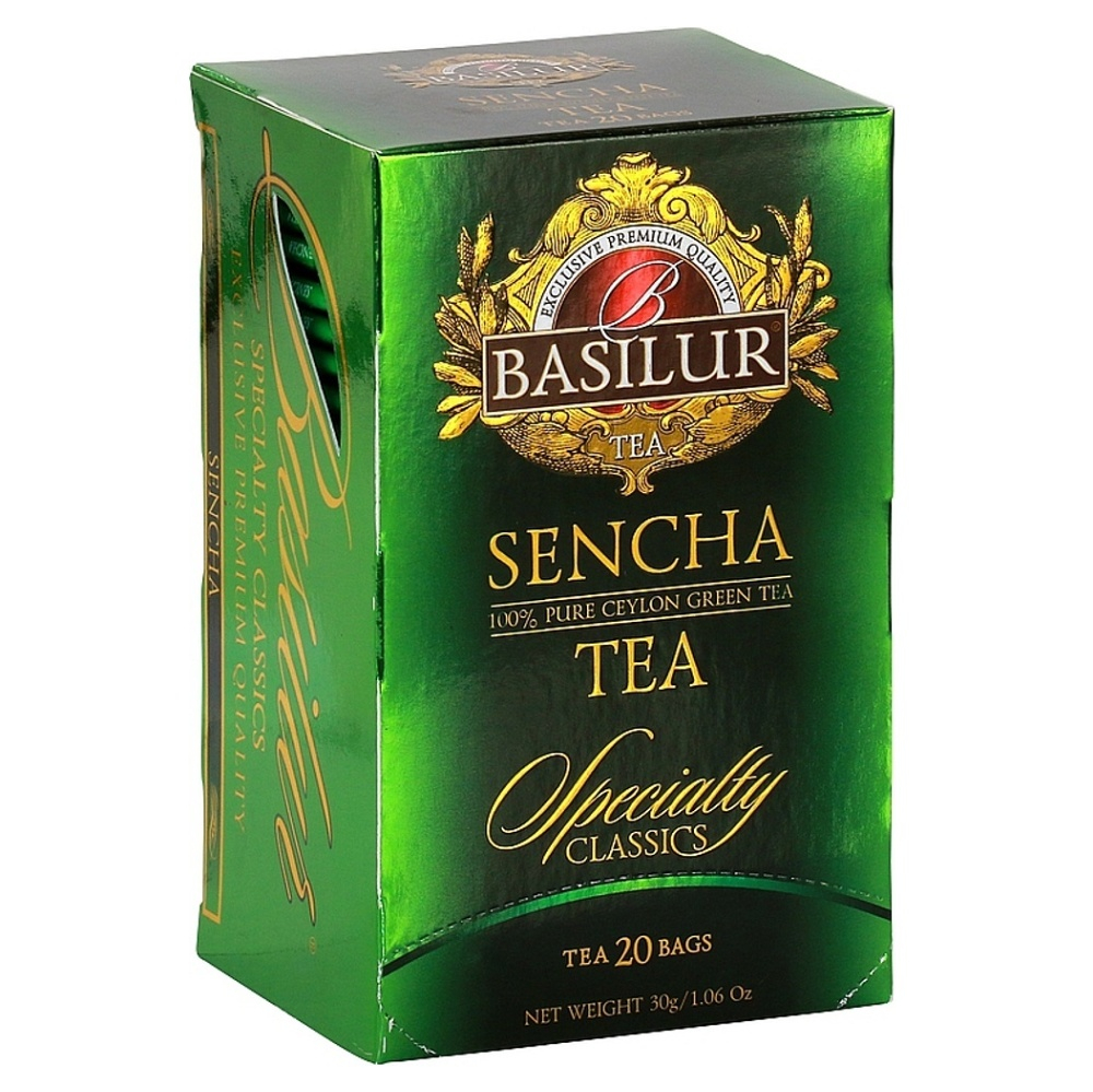 BASILUR Specialty Sencha zelený čaj 25 sáčků