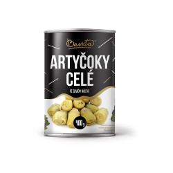 BASSTA Artyčoky celé ve slaném nálevu 400 g