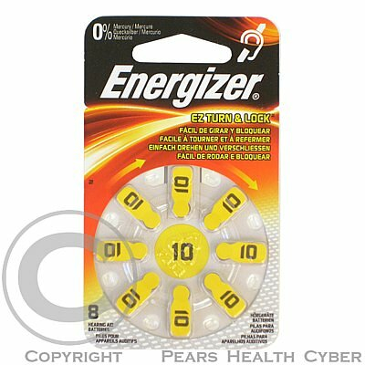 Baterie do naslouchadel ENERGIZER 10 DP 8ks