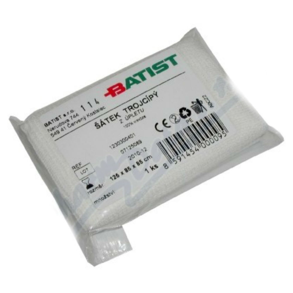 BATIST Šátek trojcípý pletený 1 kus