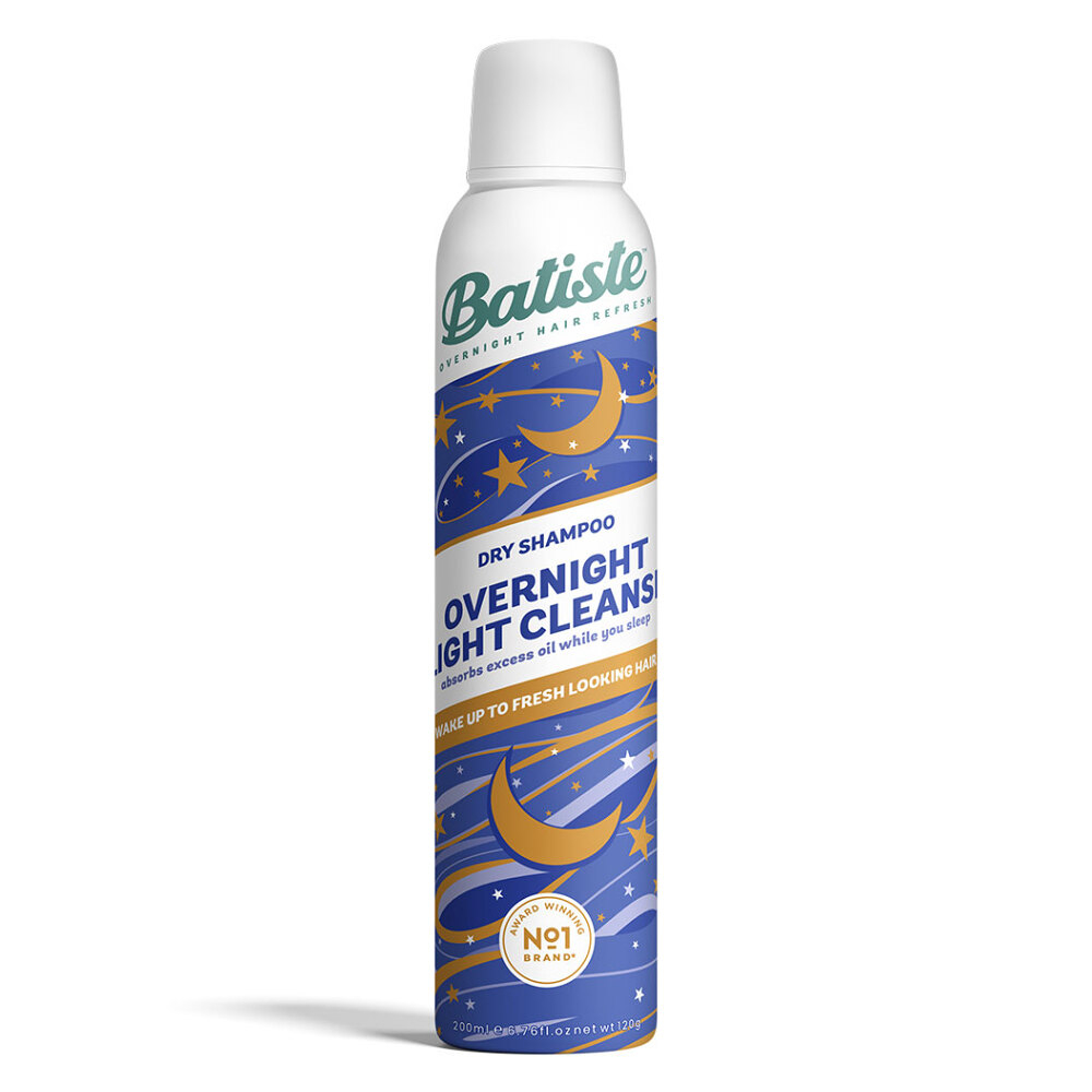 BATISTE Suchý šampon Overnight Light Cleanse 200 ml