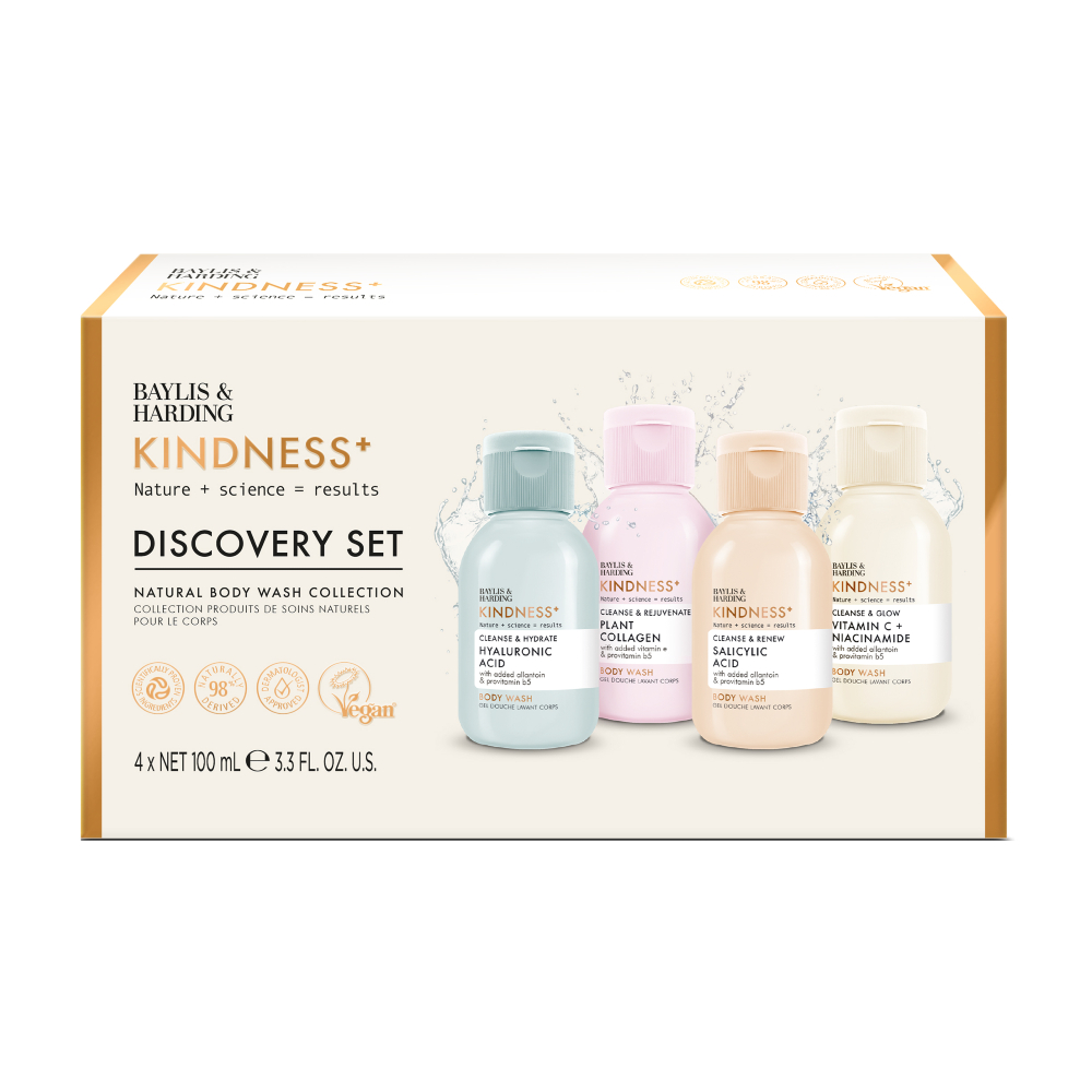 Baylis & Harding Kindness Sada sprchových gelů 4x100 ml