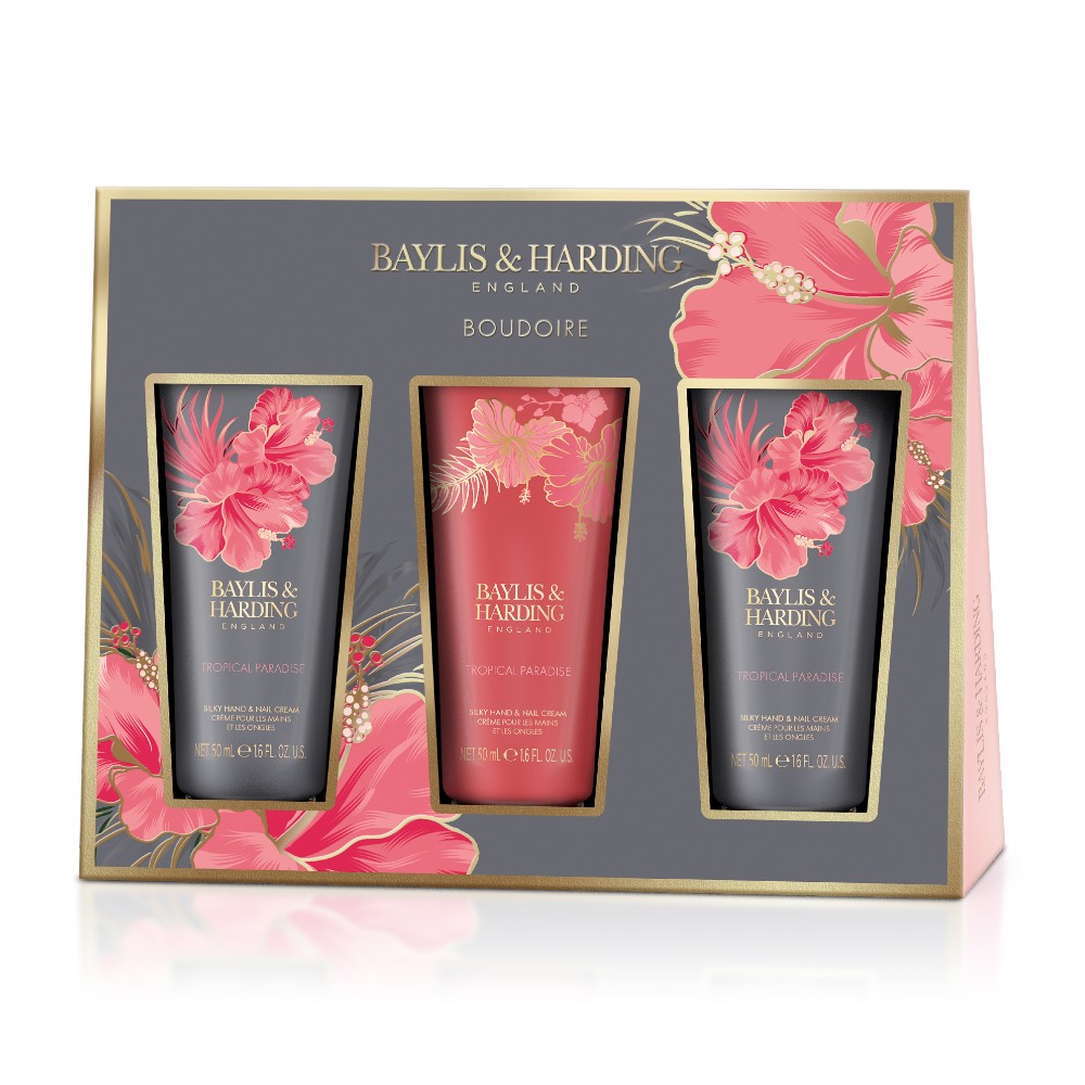 Baylis & Harding Sada krémů na ruce Boudoire 3x50 ml