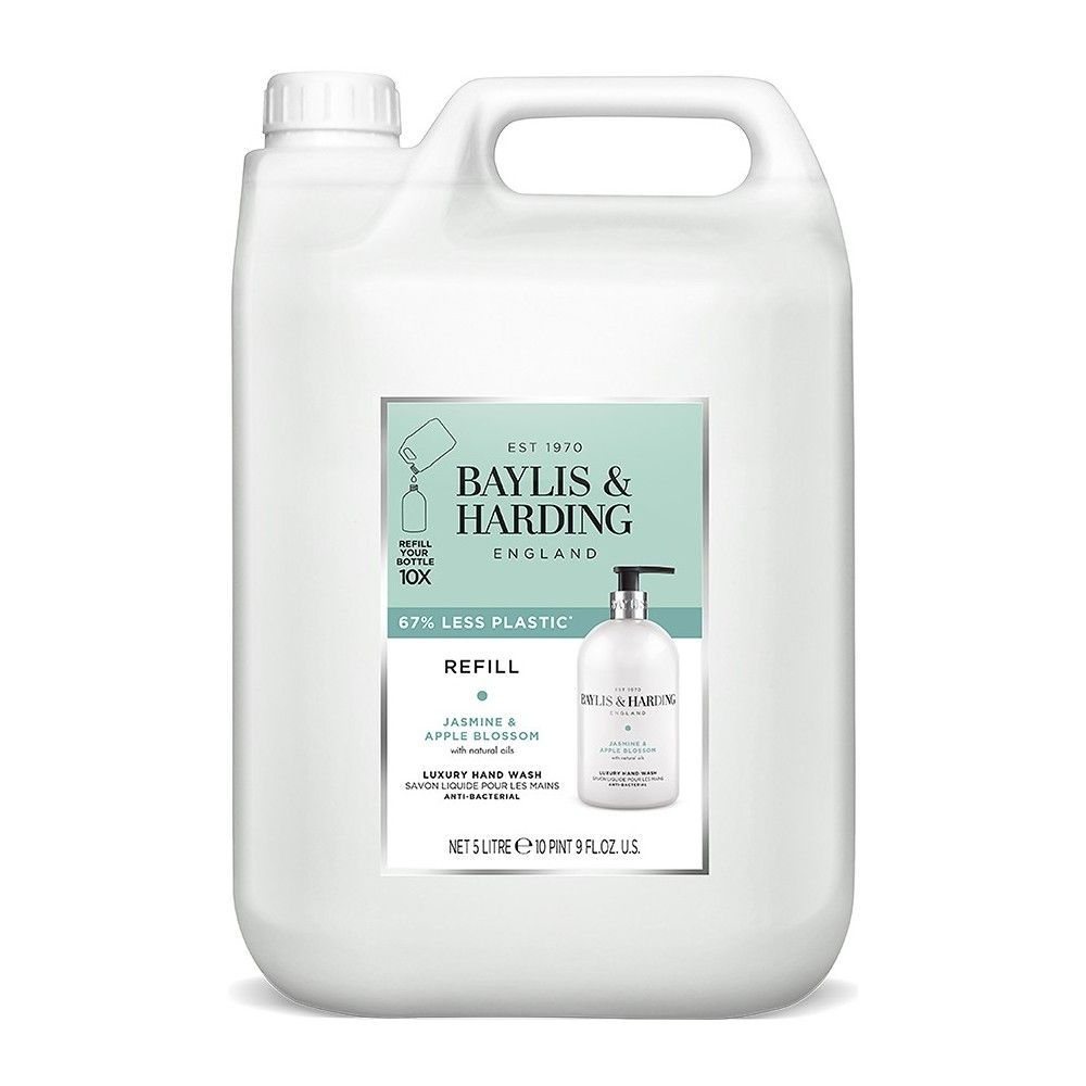 Baylis & Harding Anti Bacterial Mýdlo Jasmín náhradní náplň 5 l