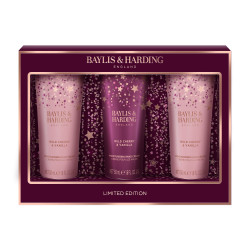 Baylis & Harding Sada krémů na ruce Wild Cherry 3x50 ml
