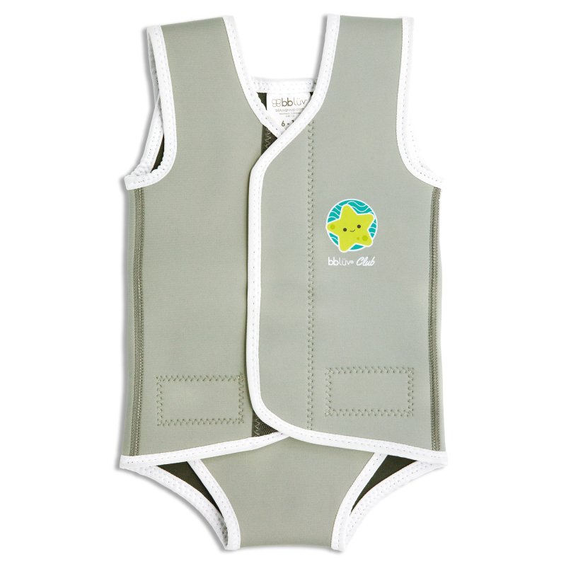 Bblüv dětský neopren do vody Wrap Grey vel. M (6-18m)