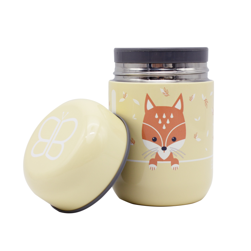 Bblüv termobox se lžičkou Foöd Sand Fox