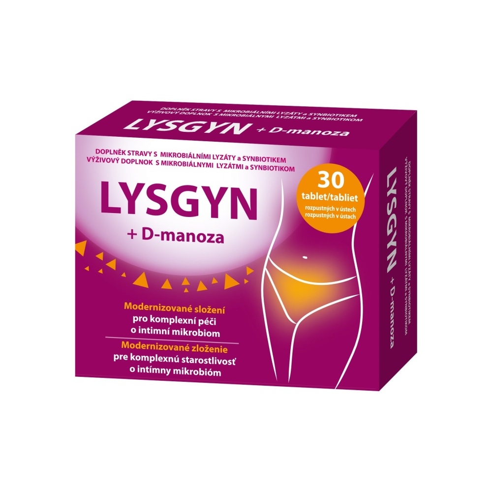 Bcom Pharmacy Lysgyn + D-manoza 30 tablet