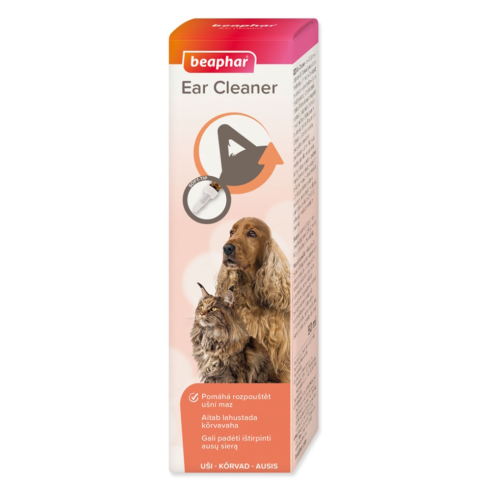BEAPHAR Ear Cleaner ušní kapky pro psy a kočky 50 ml