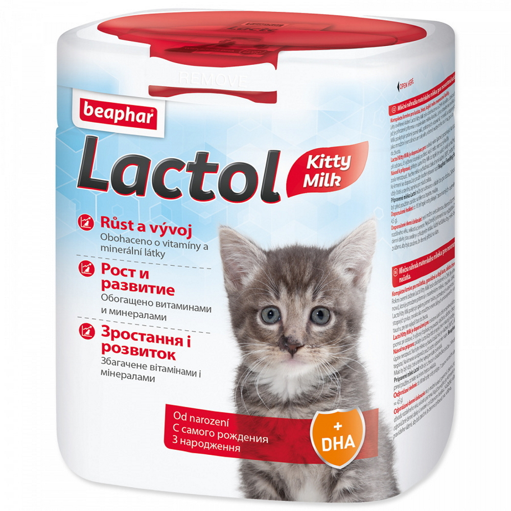 BEAPHAR Lactol Kitty sušené mléko pro koťata 500 g