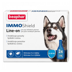 BEAPHAR Line-on Immo Shield pes M 3 ml 3 pipety