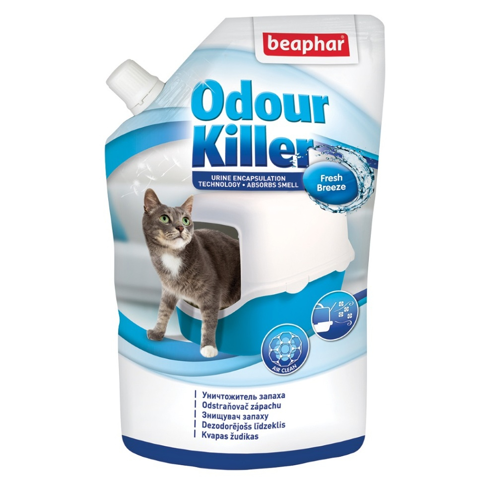 BEAPHAR Odour Killer Odstraňovač zápachu pro kočičí toalety 400 g