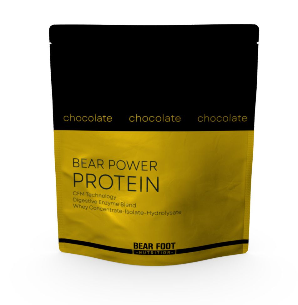 BEAR FOOT NUTRITION Power Protein čokoláda 1000 g