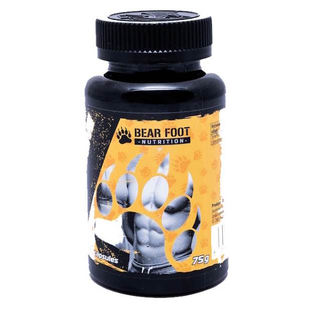 BEAR FOOT Synephrine termogenní spalovač 120 kapslí