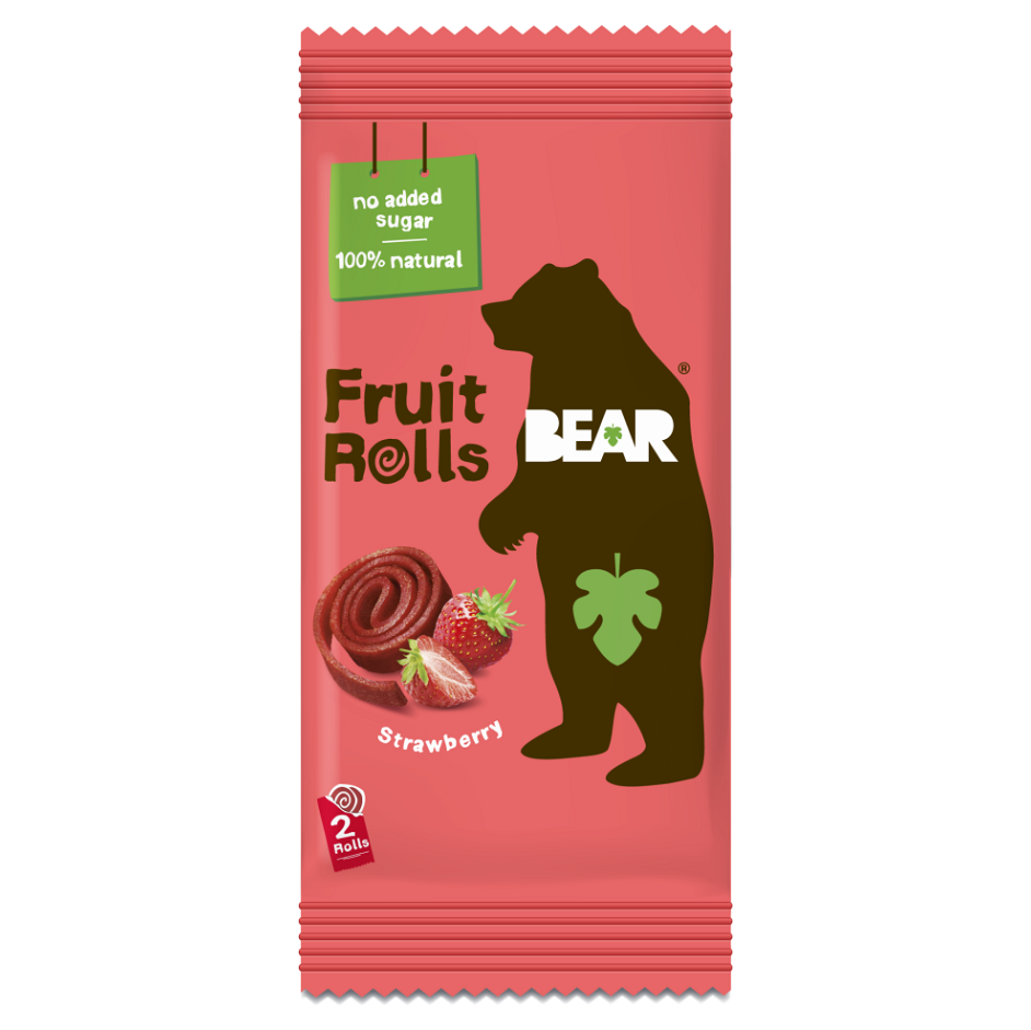 BEAR ovocné plátky jahoda 20 g