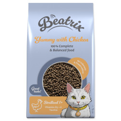 Beatrix Krmivo Sterilized s kuřecím 10kg