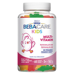 BEBACARE Kids MULTIVITAMIN gummies 60 želatinových medvídků