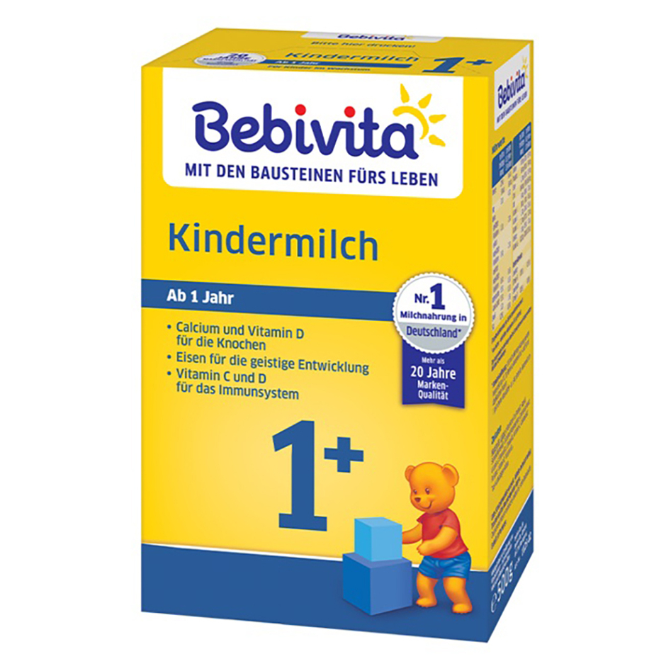 BEBIVITA Junior 1+ mléčný nápoj od ukončeného 12m 500 g