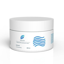 BEBUTTER Šlehané BIO bambucké máslo natural 200 ml