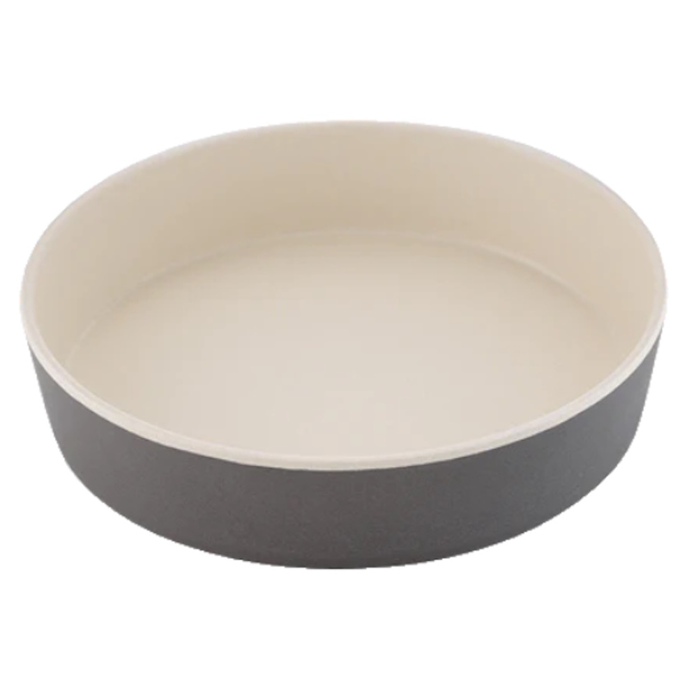 BECOBOWL Bambusová miska pro kočku coastal grey 1 kus