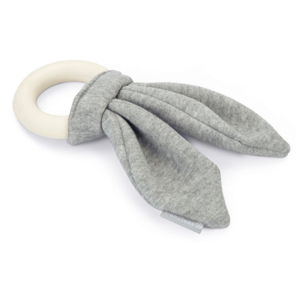 BEEZTEES Hračka gumový kroužek pro štěňata bílý 22 x 8,5 x 2 cm