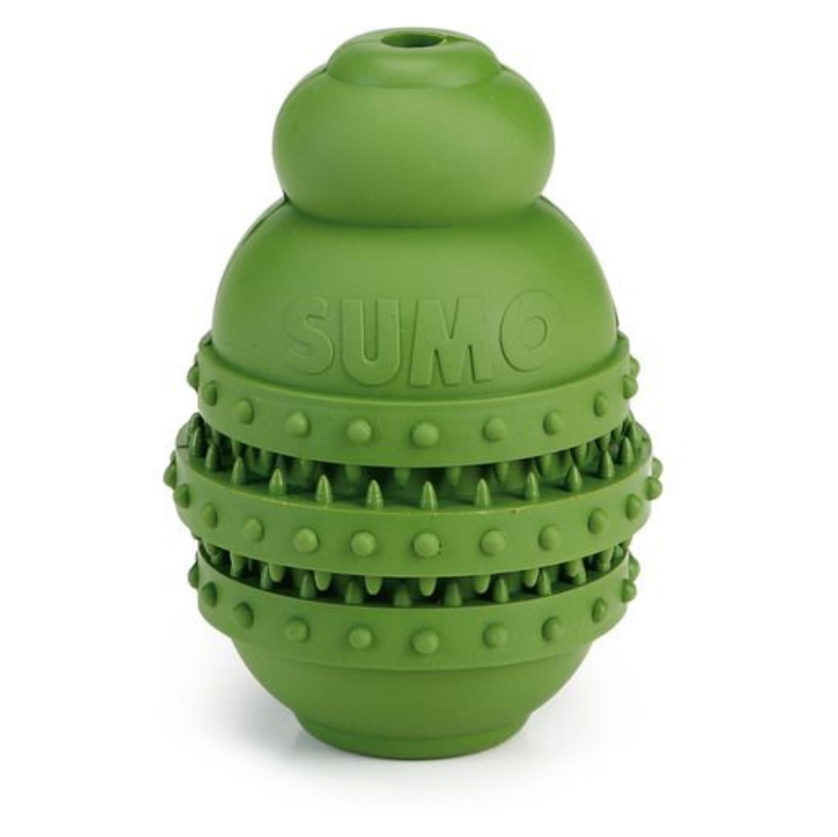 BEEZTEES Hračka Sumo Play Dental S zelený 6 x 6 x 8,5 cm