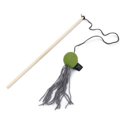 BEEZTEES Minus One hračka pro kočky rybářský prut Viena 42 cm