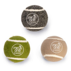 BEEZTEES Minus one hračka pro psy tenisový míček průměr 6 cm 3 ks
