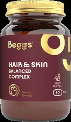 BEGGS Balanced hair&skin Complex 90 kapslí