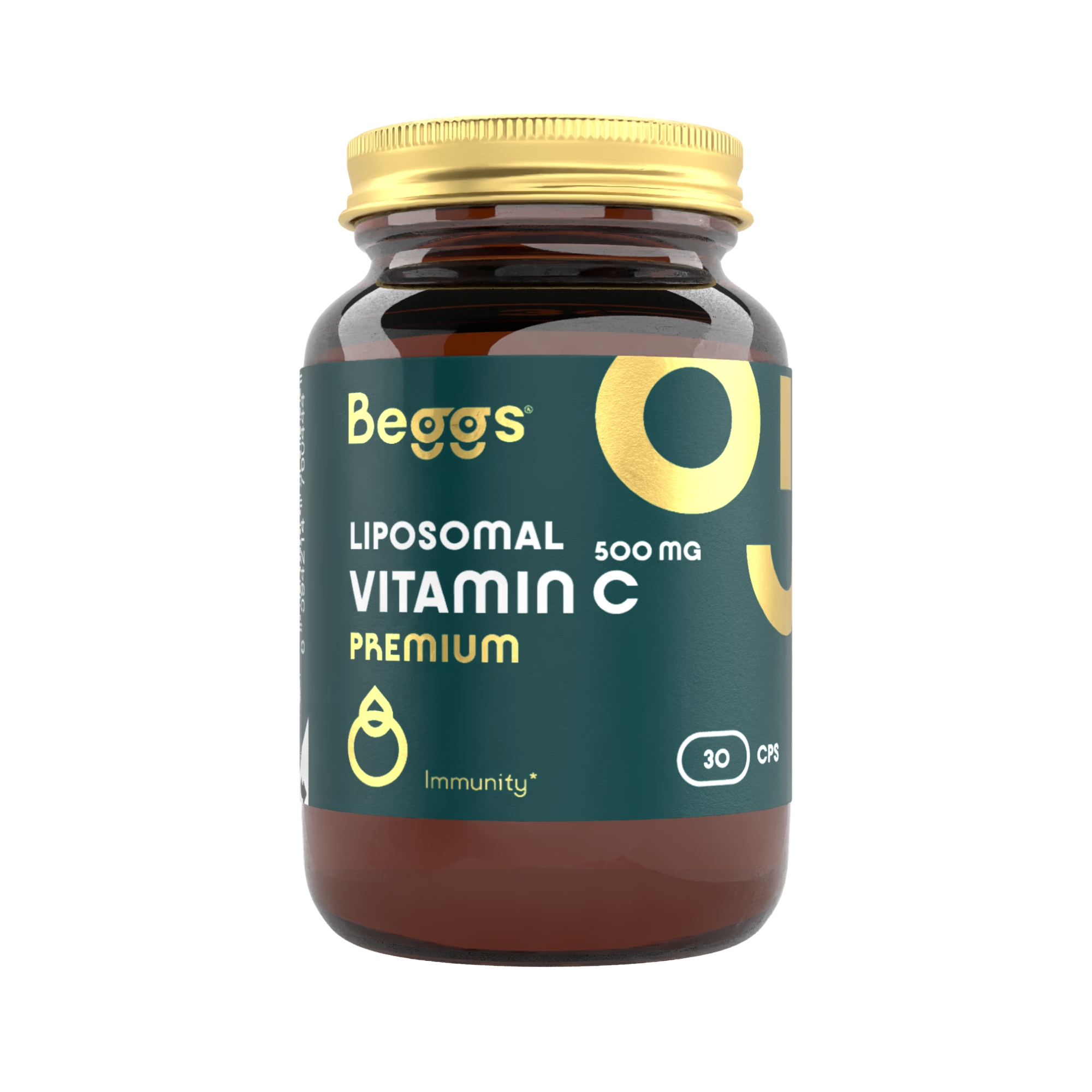 Beggs Liposomal Vitamin C Premium 500 mg 30 kapslí