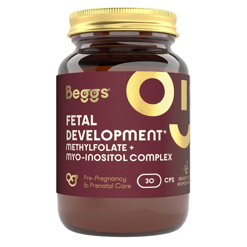 BEGGS Methylfolate + myo inositol complex 30 kapslí