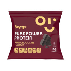 BEGGS Pure power protein dark chocolate 55 g